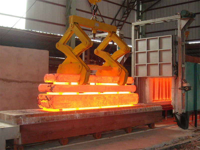 How to reduce the heating time of forging blank heat treatment?